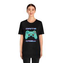Load image into Gallery viewer, Game Crew Unisex Jersey Short Sleeve Tee
