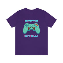 Load image into Gallery viewer, Game Crew Unisex Jersey Short Sleeve Tee
