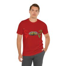Load image into Gallery viewer, 龙坑 Lóng kēng (Dragon Pit) Unisex Jersey Short Sleeve Tee
