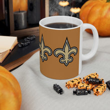 Load image into Gallery viewer, New Orleans Saints Ceramic Mug 11oz
