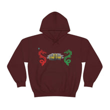Load image into Gallery viewer, 龙坑 Lóng kēng (Dragon Pit) Unisex Heavy Blend™ Hooded Sweatshirt
