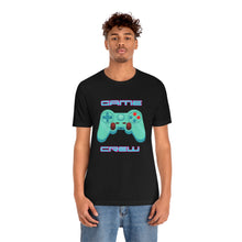 Load image into Gallery viewer, Game Crew Unisex Jersey Short Sleeve Tee
