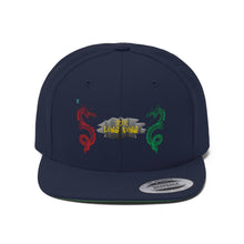 Load image into Gallery viewer, 龙坑 Lóng kēng (Dragon Pit) Unisex Flat Bill Hat

