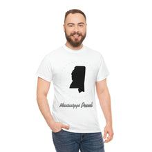 Load image into Gallery viewer, Mississippi Proud Unisex Heavy Cotton Tee
