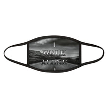 Load image into Gallery viewer, I Walk Alone Mixed-Fabric Face Mask
