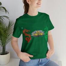 Load image into Gallery viewer, 龙坑 Lóng kēng (Dragon Pit) Unisex Jersey Short Sleeve Tee
