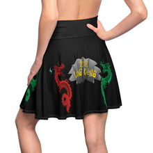 Load image into Gallery viewer, 龙坑 Lóng kēng (Dragon Pit) Women's Skater Skirt (AOP)
