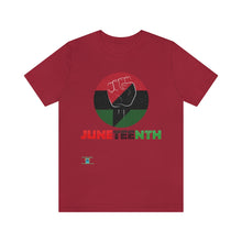 Load image into Gallery viewer, Juneteenth Unisex Jersey Short Sleeve Tee
