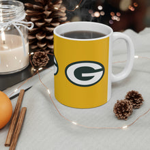 Load image into Gallery viewer, Green Bay Packers Ceramic Mug 11oz
