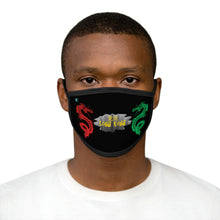 Load image into Gallery viewer, 龙坑 Lóng kēng (Dragon Pit) Mixed-Fabric Face Mask
