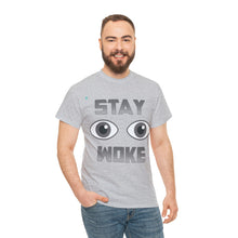 Load image into Gallery viewer, Stay Woke Unisex Heavy Cotton Tee
