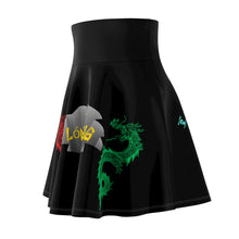 Load image into Gallery viewer, 龙坑 Lóng kēng (Dragon Pit) Women's Skater Skirt (AOP)

