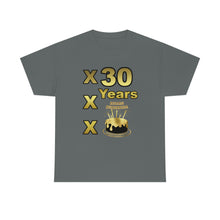 Load image into Gallery viewer, Happy Birthday (30 Years/XXX Years) Unisex Heavy Cotton Tee.
