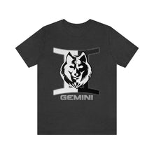 Load image into Gallery viewer, Gemini Wolf Unisex Jersey Short Sleeve Tee
