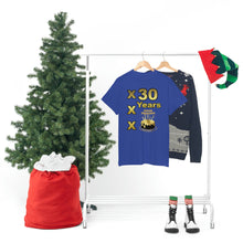 Load image into Gallery viewer, Happy Birthday (30 Years/XXX Years) Unisex Heavy Cotton Tee.
