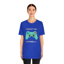 Load image into Gallery viewer, Game Crew Unisex Jersey Short Sleeve Tee
