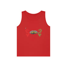 Load image into Gallery viewer, 龙坑 Lóng kēng (Dragon Pit) Unisex Heavy Cotton Tank Top
