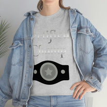 Load image into Gallery viewer, Certified Champ (Silver) Unisex Heavy Cotton Tee
