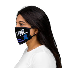 Load image into Gallery viewer, Jackson State University (JSU) Mixed-Fabric Face Mask
