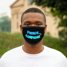 Load image into Gallery viewer, Private Compadre Mixed-Fabric Face Mask (Black)

