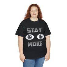 Load image into Gallery viewer, Stay Woke Unisex Heavy Cotton Tee
