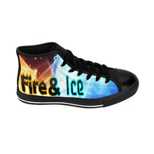Load image into Gallery viewer, Fire &amp; Ice Men's High-top Sneakers
