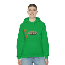 Load image into Gallery viewer, 龙坑 Lóng kēng (Dragon Pit) Unisex Heavy Blend™ Hooded Sweatshirt
