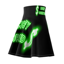 Load image into Gallery viewer, $Money Oriented$ Women's Skater Skirt

