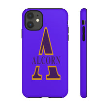 Load image into Gallery viewer, Alcorn iPhone 11 Tough Cases (Purple)
