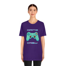 Load image into Gallery viewer, Game Crew Unisex Jersey Short Sleeve Tee
