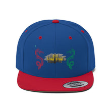 Load image into Gallery viewer, 龙坑 Lóng kēng (Dragon Pit) Unisex Flat Bill Hat
