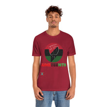 Load image into Gallery viewer, Juneteenth Unisex Jersey Short Sleeve Tee
