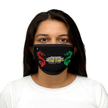 Load image into Gallery viewer, 龙坑 Lóng kēng (Dragon Pit) Mixed-Fabric Face Mask

