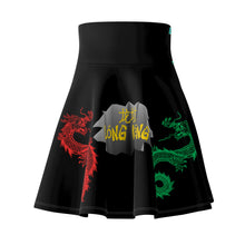 Load image into Gallery viewer, 龙坑 Lóng kēng (Dragon Pit) Women's Skater Skirt (AOP)
