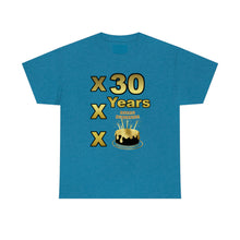 Load image into Gallery viewer, Happy Birthday (30 Years/XXX Years) Unisex Heavy Cotton Tee.
