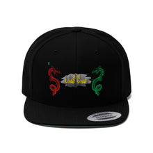 Load image into Gallery viewer, 龙坑 Lóng kēng (Dragon Pit) Unisex Flat Bill Hat
