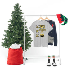 Load image into Gallery viewer, Happy Birthday (30 Years/XXX Years) Unisex Heavy Cotton Tee.
