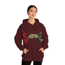 Load image into Gallery viewer, 龙坑 Lóng kēng (Dragon Pit) Unisex Heavy Blend™ Hooded Sweatshirt
